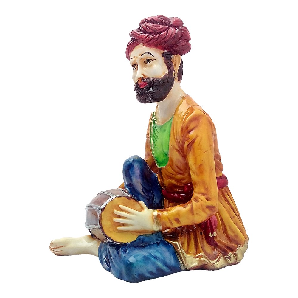 Musical Man Statue Showpiece 10 Inch ( 25.5 cm )
