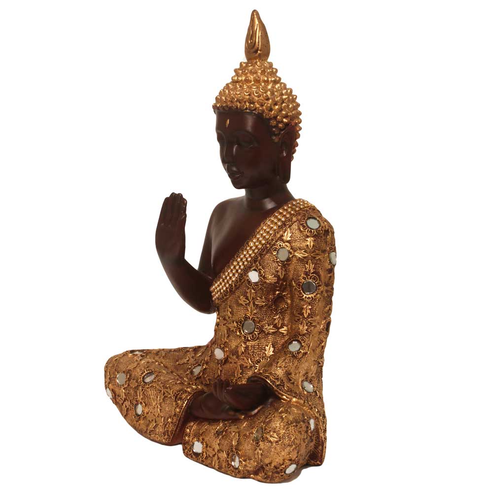 Blessing Buddha Statue Gift 10.75 Inch