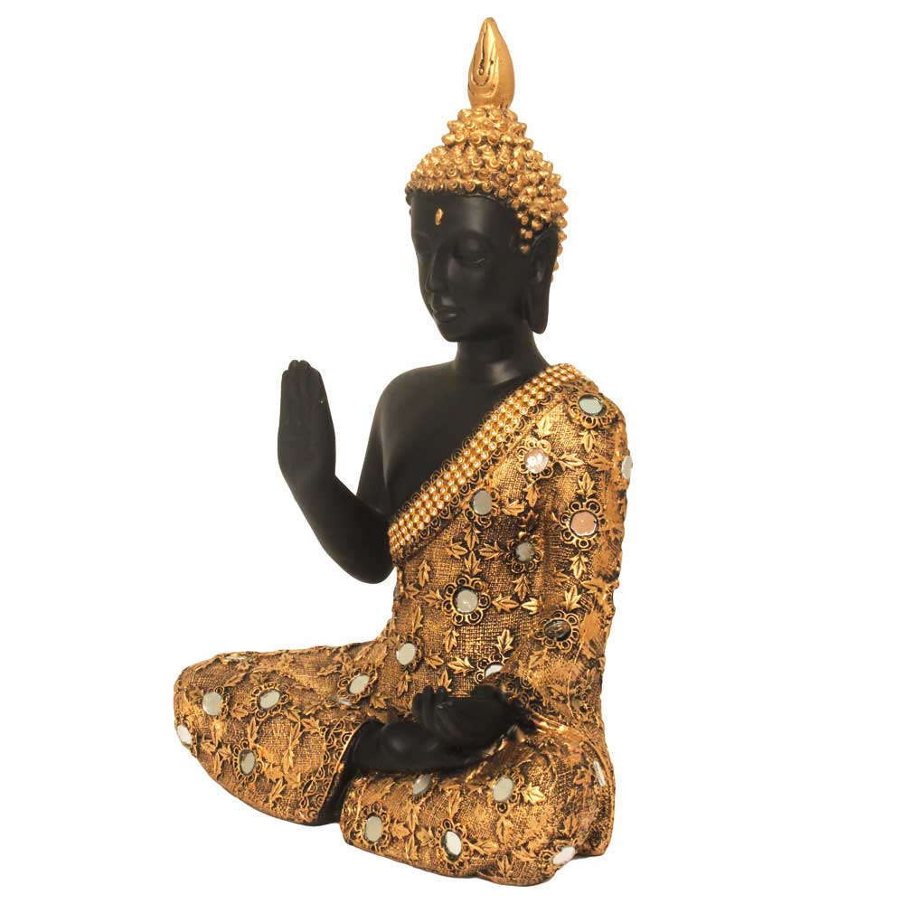 Blessing Buddha Statue Gift 10.75 Inch