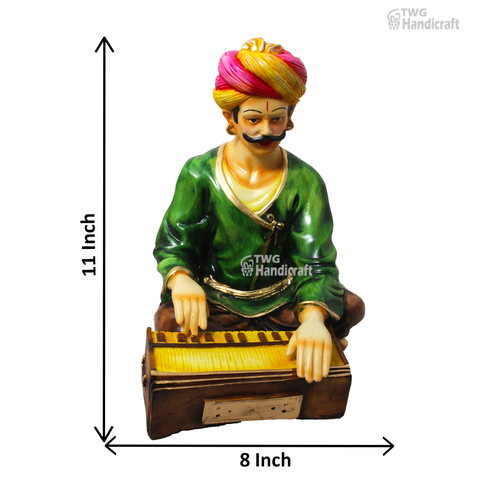 Manufacturer of Rajasthani Cultural Statue | Rajasthani Handicraft Scu