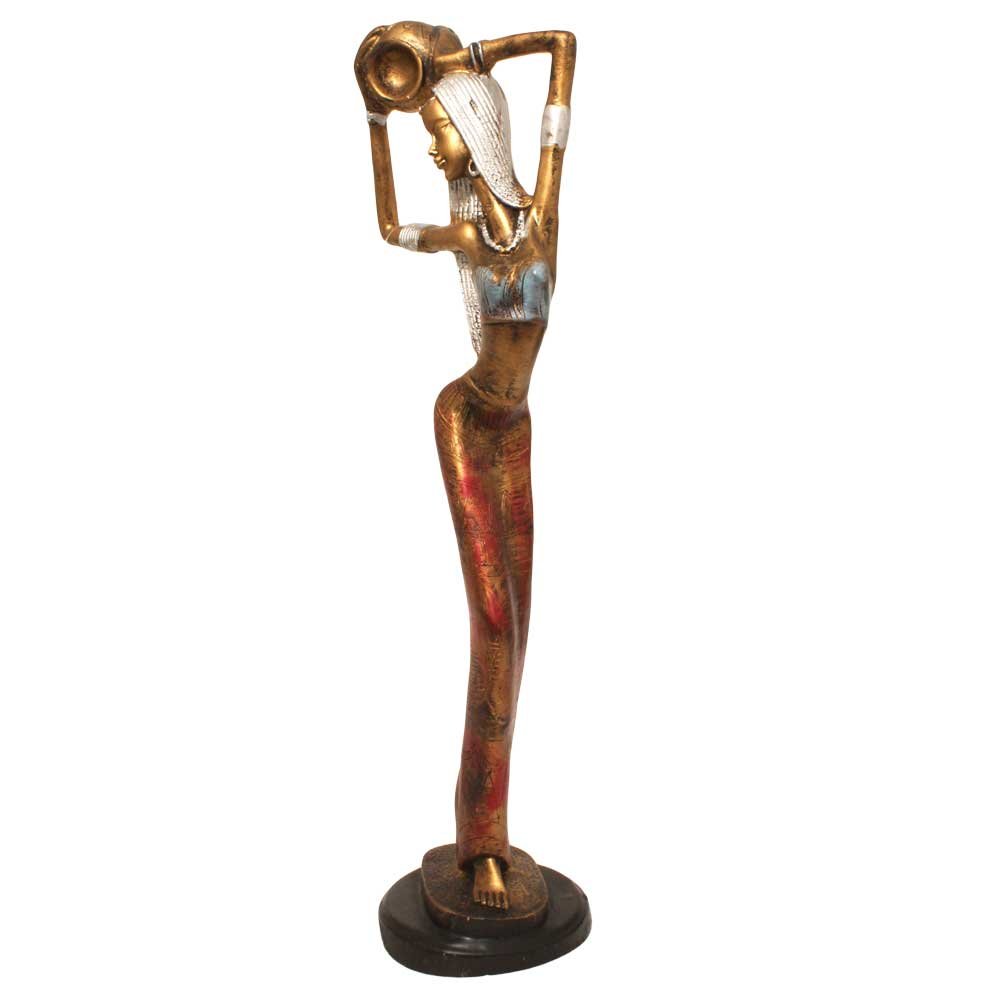 Handicraft Nigro Lady Home Decor Statue 21 Inch ( 53.5 cm )