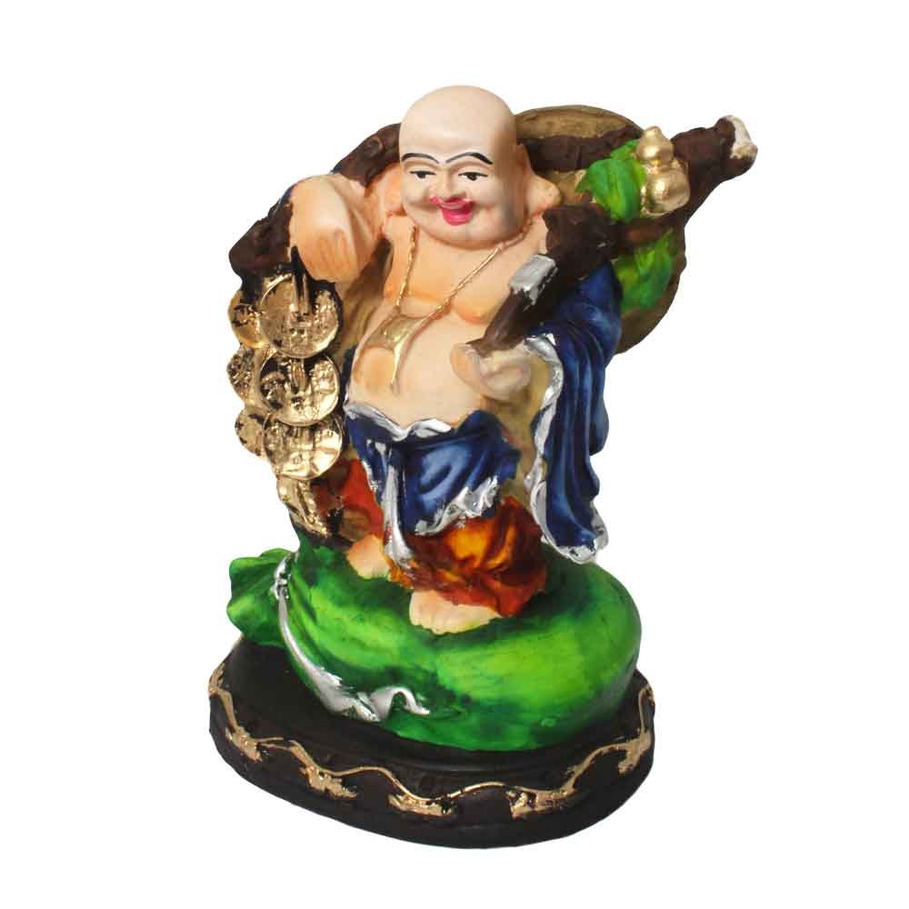Laughing Buddha Decorative Idol 6.5 Inch ( 17 cm )