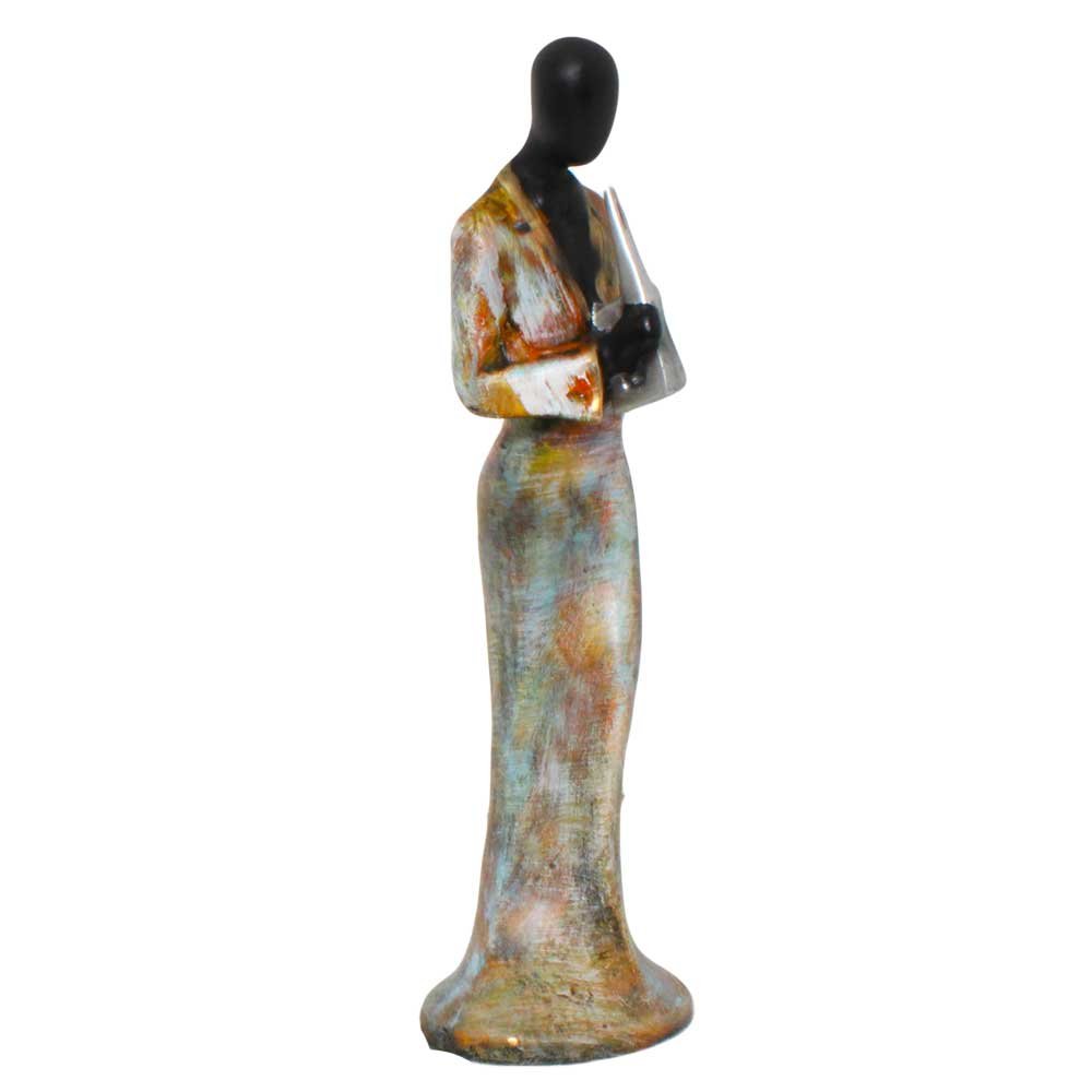 Modern Art Handicraft Musical Award Statue Showpiece 13.5 Inch ( 34.5 cm )