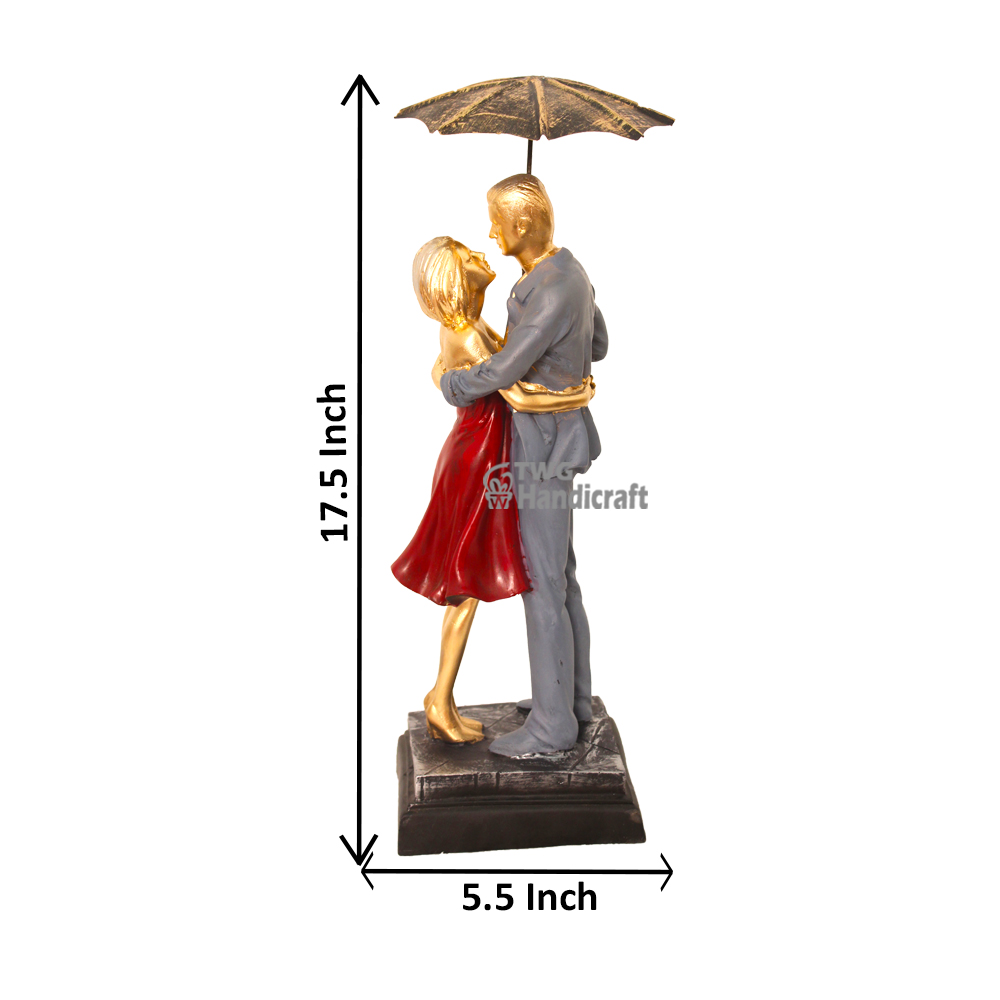Couple Statue Manufacturers in Chennai | Umbrella Couple Sculptures Factory