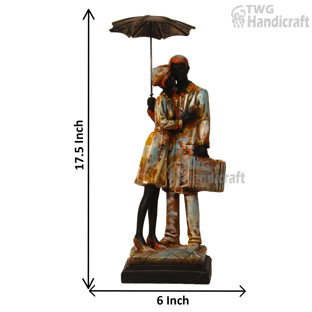 Love Couple Statue Gifts Manufacturers in Delhi | Showpiece Factory