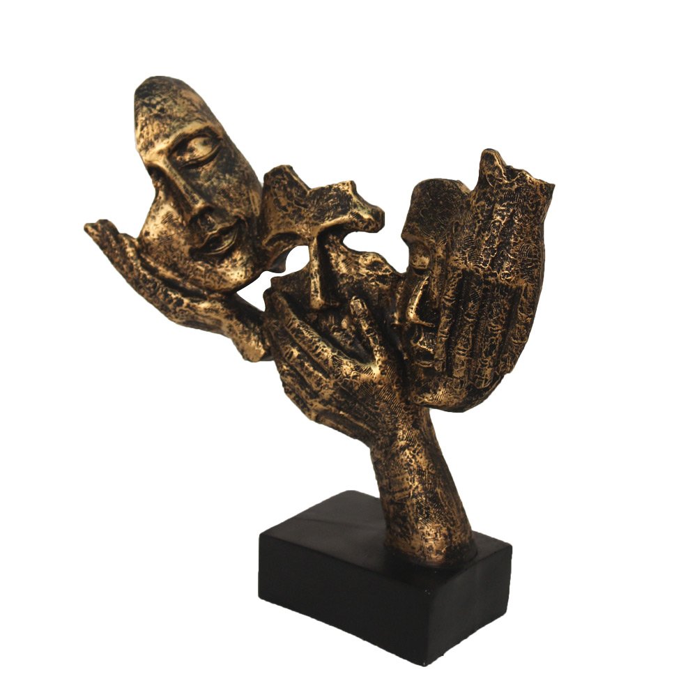 Modern Face Look Statue Showpiece 10.5 Inch ( 27 cm )