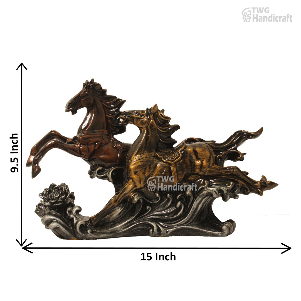 Running Horse Statue Showpiece Manufacturers in Delhi | Online Wholsal