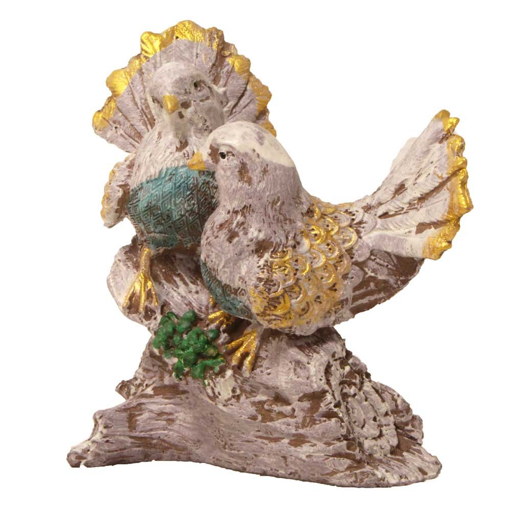 Handicraft Sparrow Bird Statue 6.5 Inch ( 17 cm )
