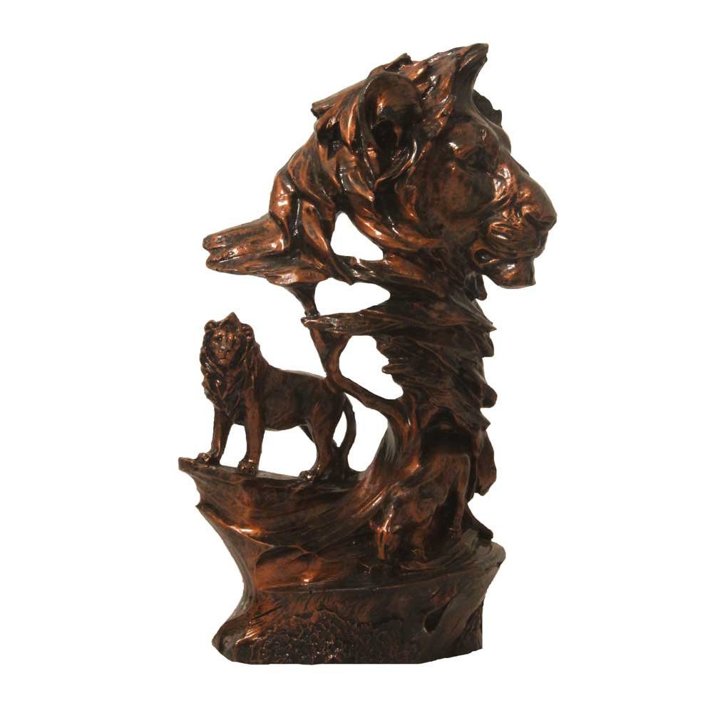 Home Decor Lion Statue 12 Inch ( 30.5 cm )