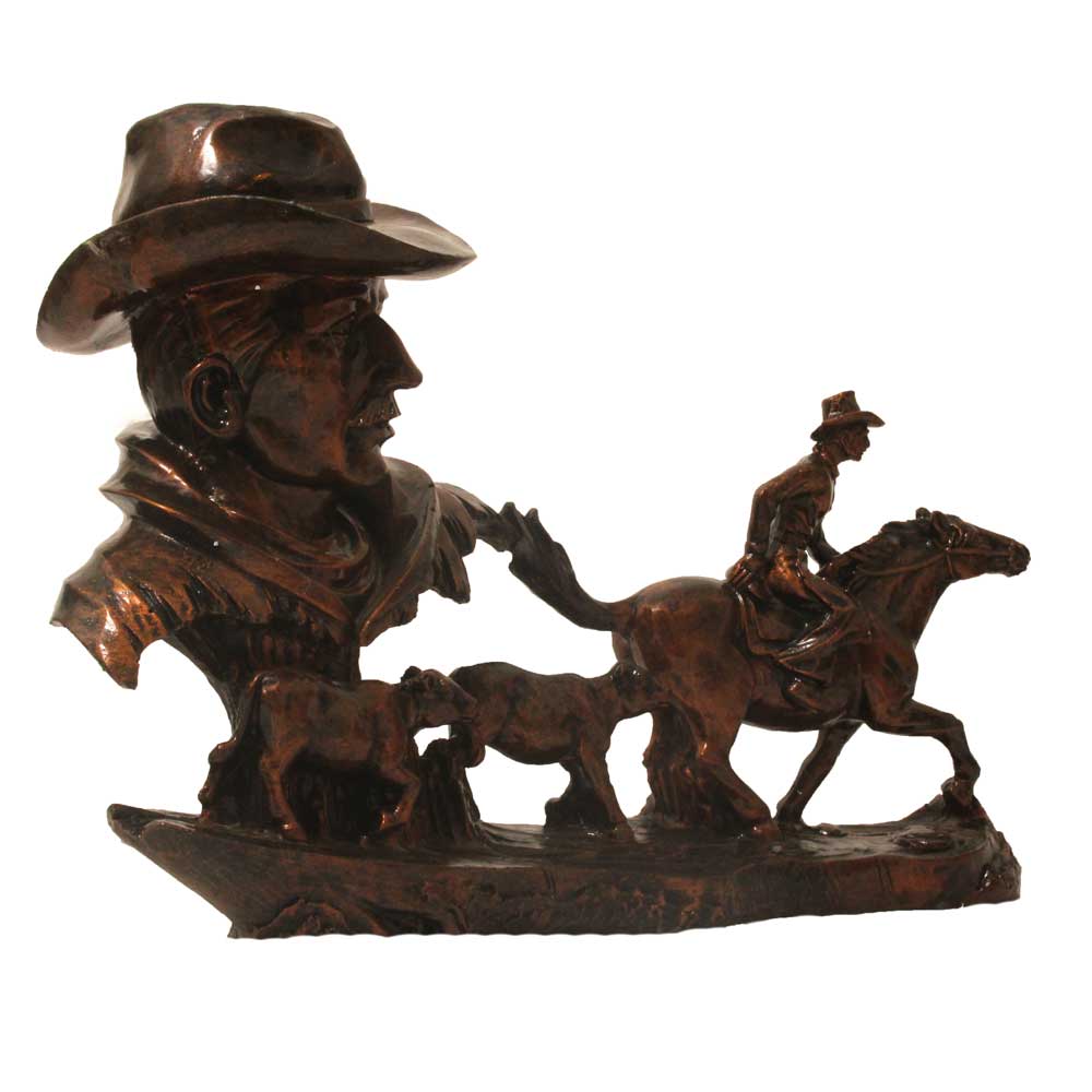 Hunter Horse Decorative Figurine 8.5 Inch