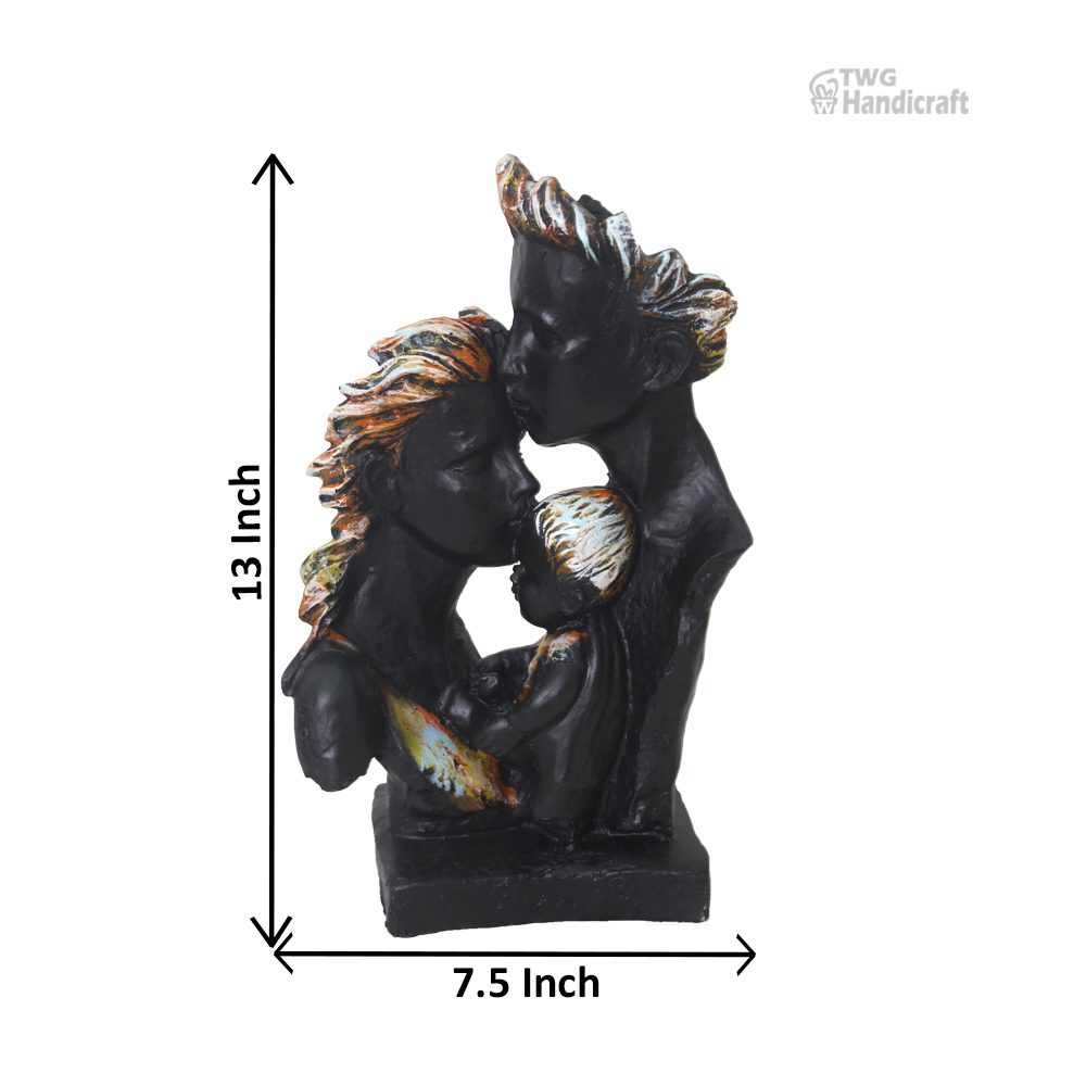 Decorative Statue Wholesale Supplier in India Mother Baby Lady Handicraft Showpiece