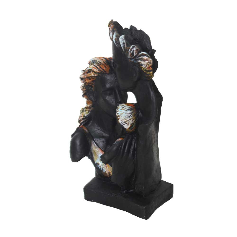 Modern Art Family Statue Showpiece 13 Inch ( 33.5 cm )