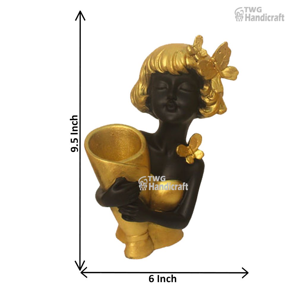 Decorative Sculpture Suppliers in Delhi Girl showpiece Statue