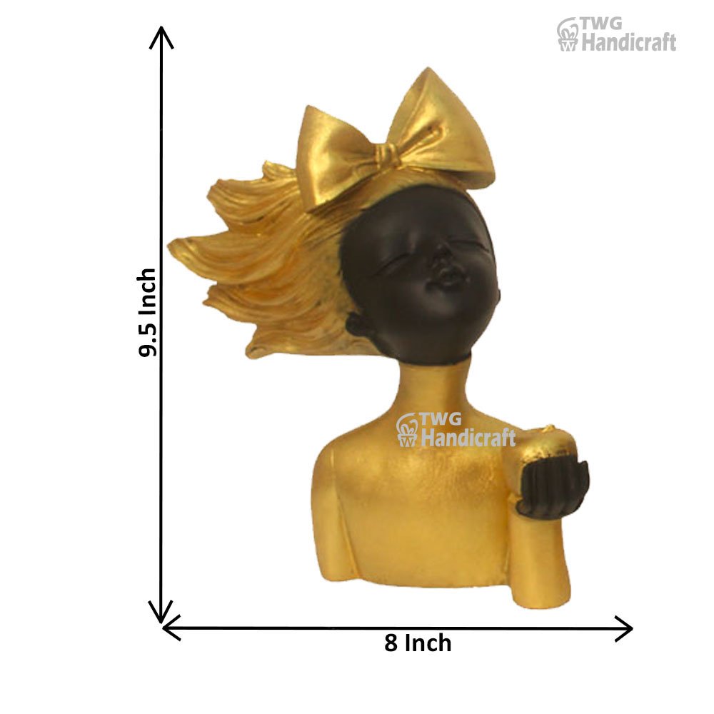 Decorative Sculpture Manufacturers in Chennai Girl showpiece Statue