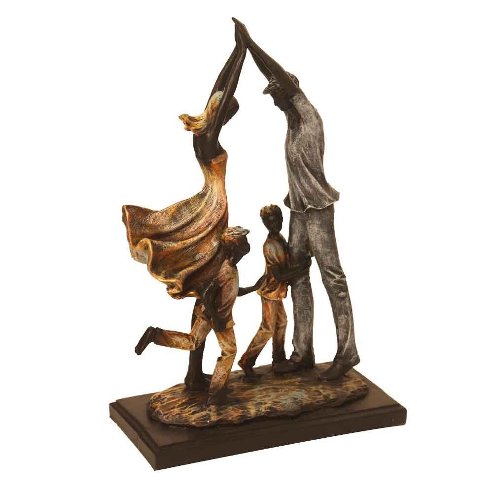 Family Couple Statue Showpiece 12 Inch ( 30.5 cm )