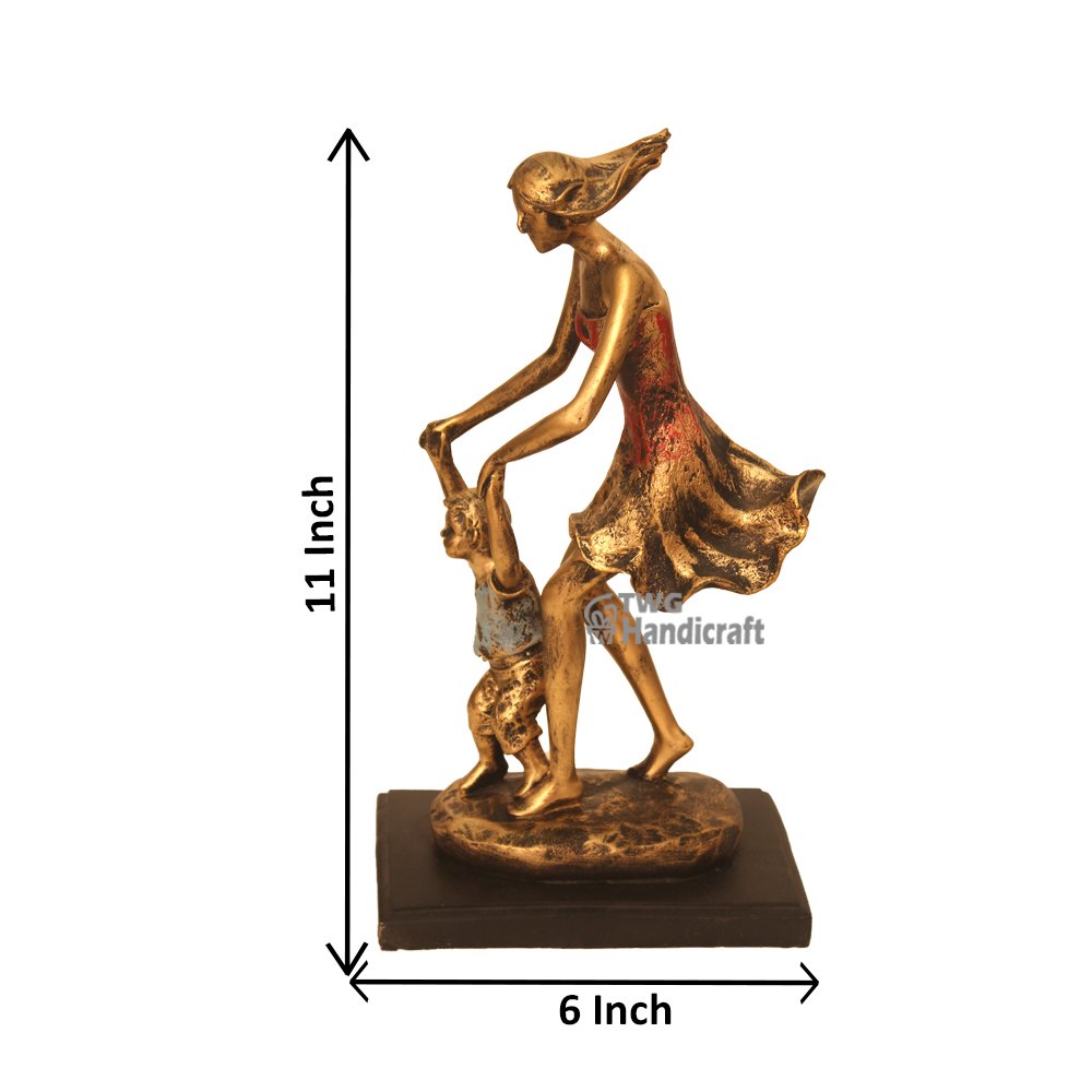 Decorative Figurines Manufacturers in India | Figurines of Maa Baccha Figurines