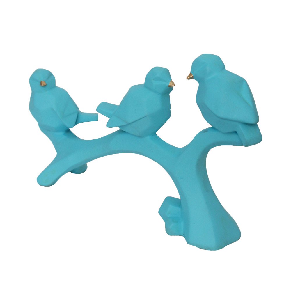 Decorative Birds Statue 7 Inch ( 18 cm )