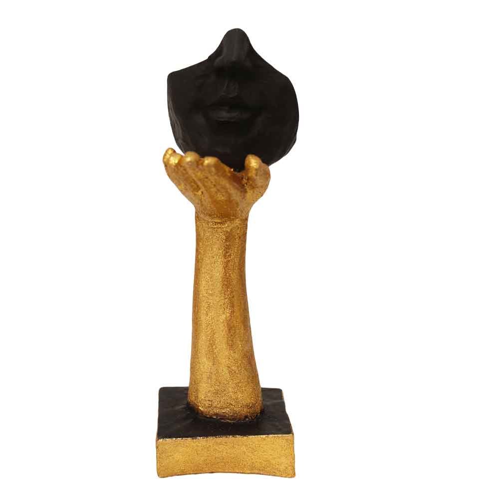Modern Face Look Statue Showpiece 11.5 Inch ( 29.5 cm )