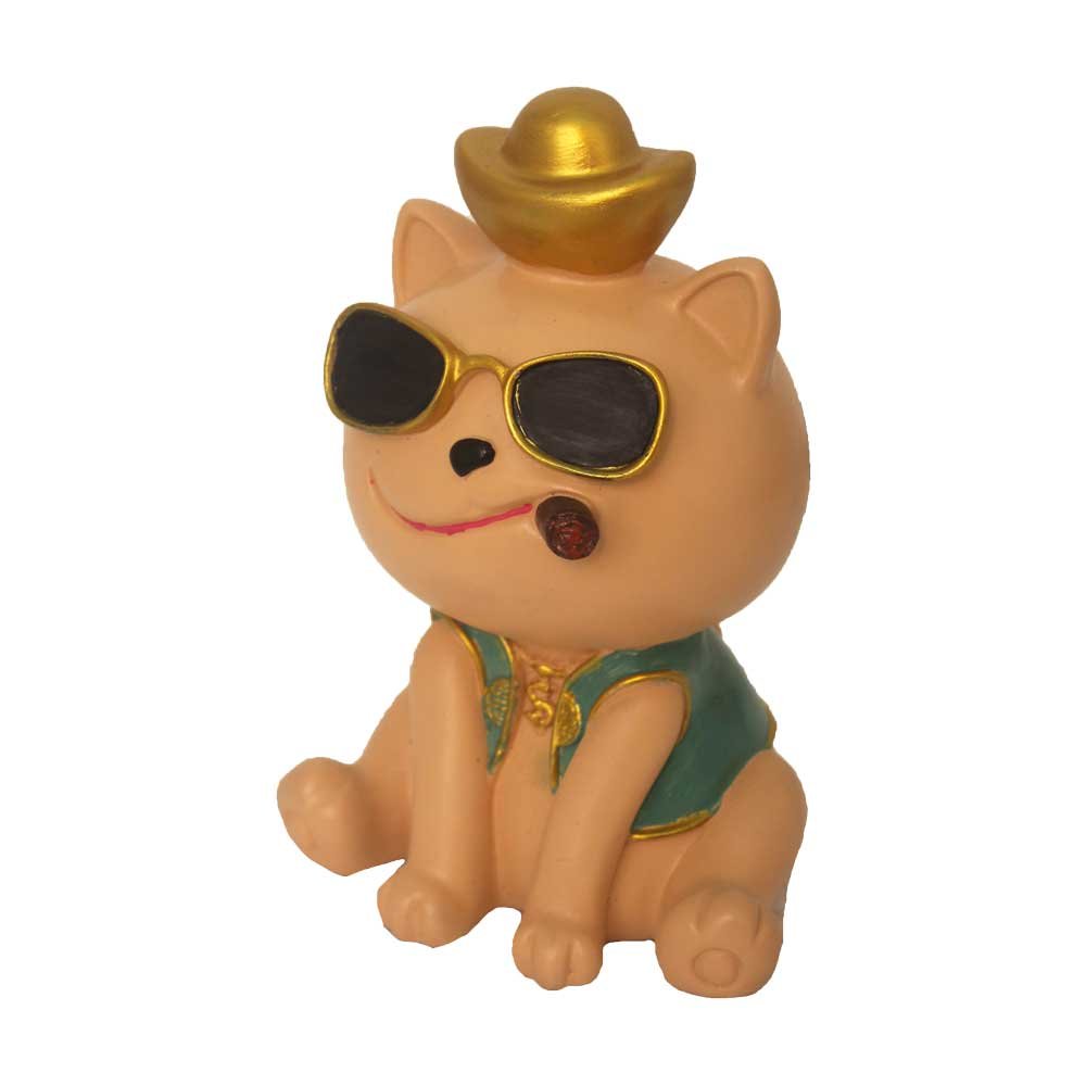 Home Decor Attitude Cat Showpiece 8 Inch ( 20.5 cm )