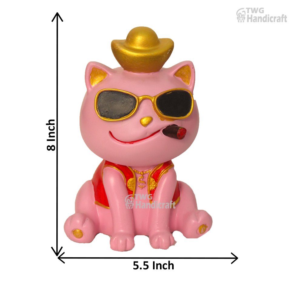 Decorative Animal Figurines Wholesalers in Delhi | Home Decor Cat Figurines