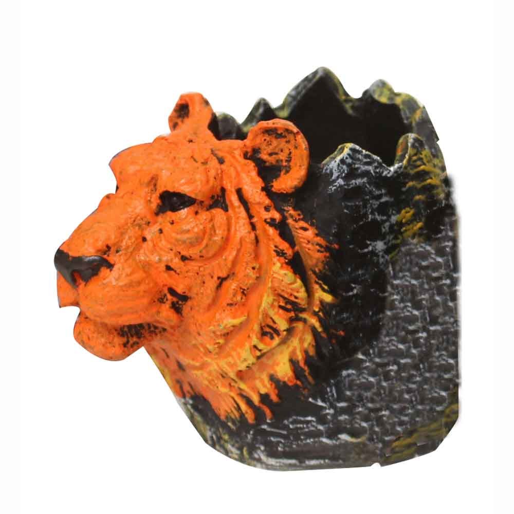 Lion Pen Stand Showpiece 5.5 Inch ( 14 cm )