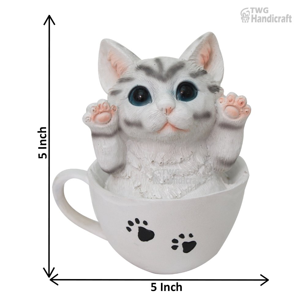 Manufacturer of Decorative Statue | Kitten Showpiece Figurine