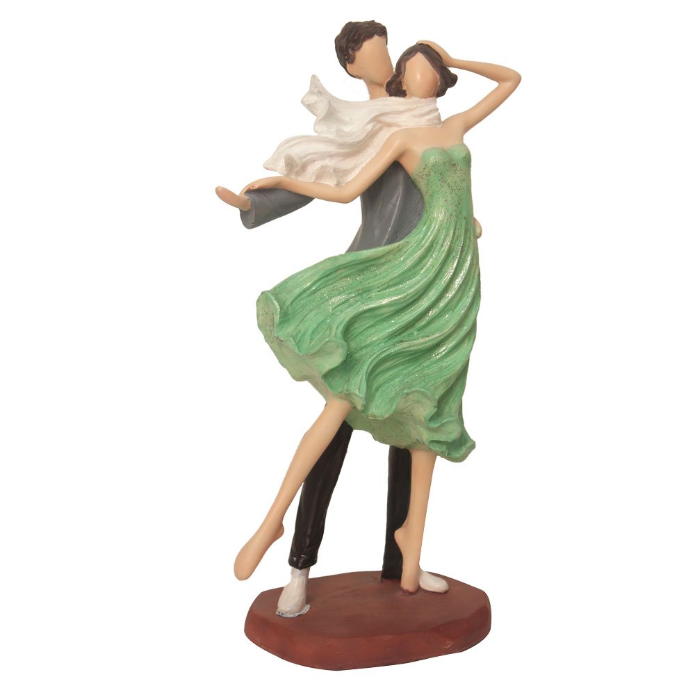 Dancing Couple Statue 13 Inch