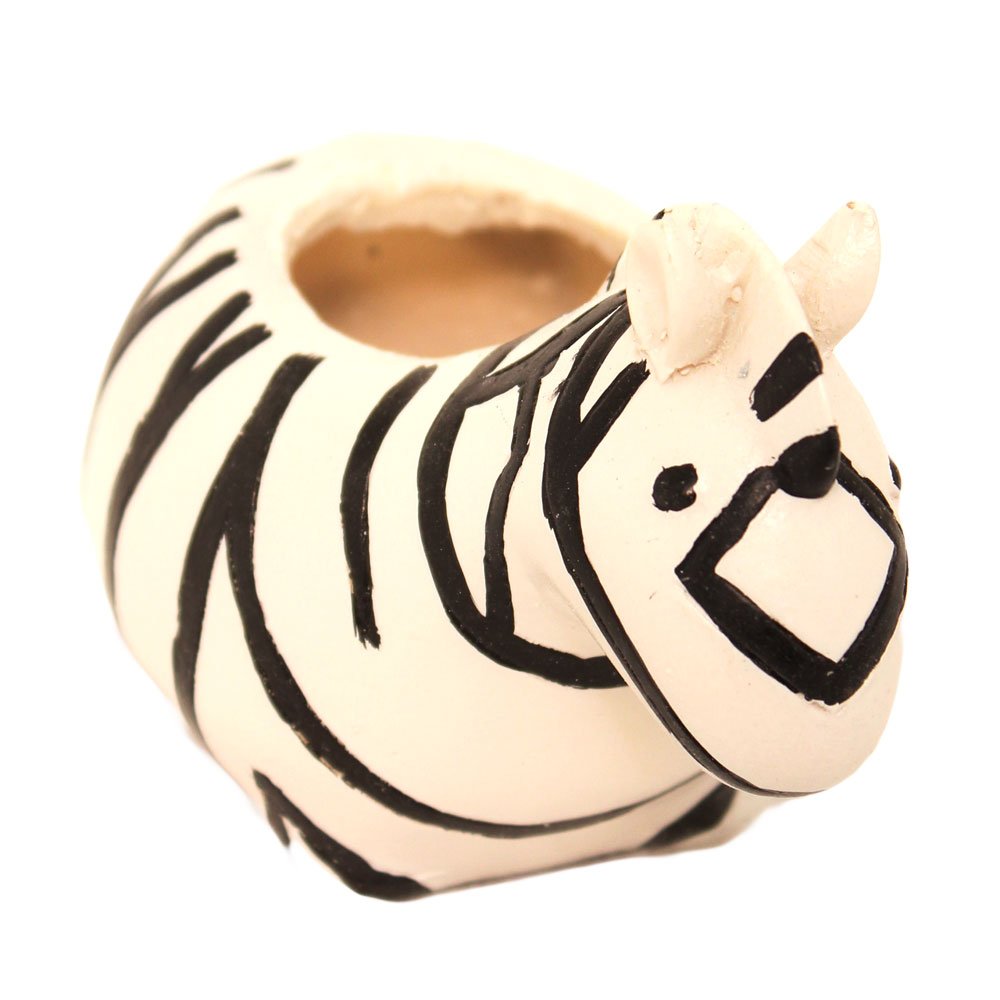 Zebra Planter Home Decor Item 3.5 Inch ( 9 cm )