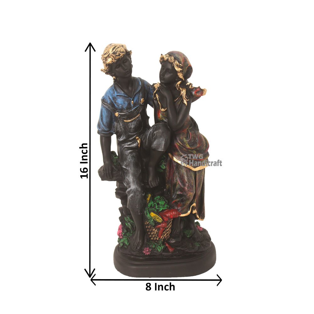 Manufacturer & Wholesale Supplier of Decorative Couple Statue- TWG Handicraft