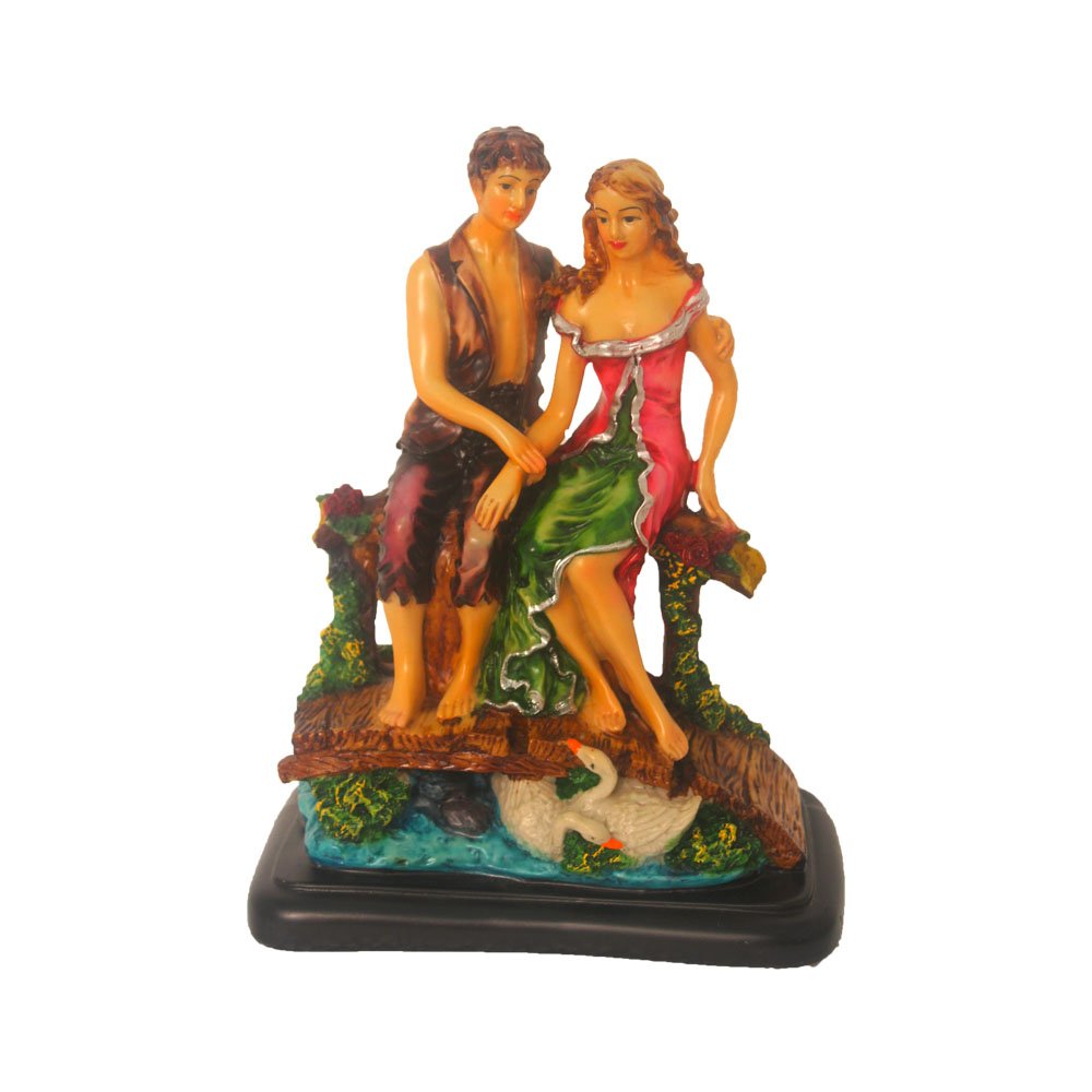 Decorative Couple Statue 12.5 Inch ( 32 cm )