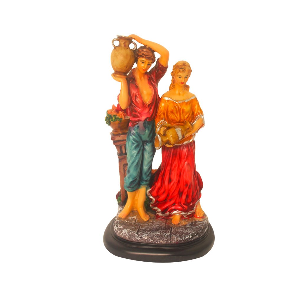 Decorative Couple Statue 14.5 Inch ( 37 cm )