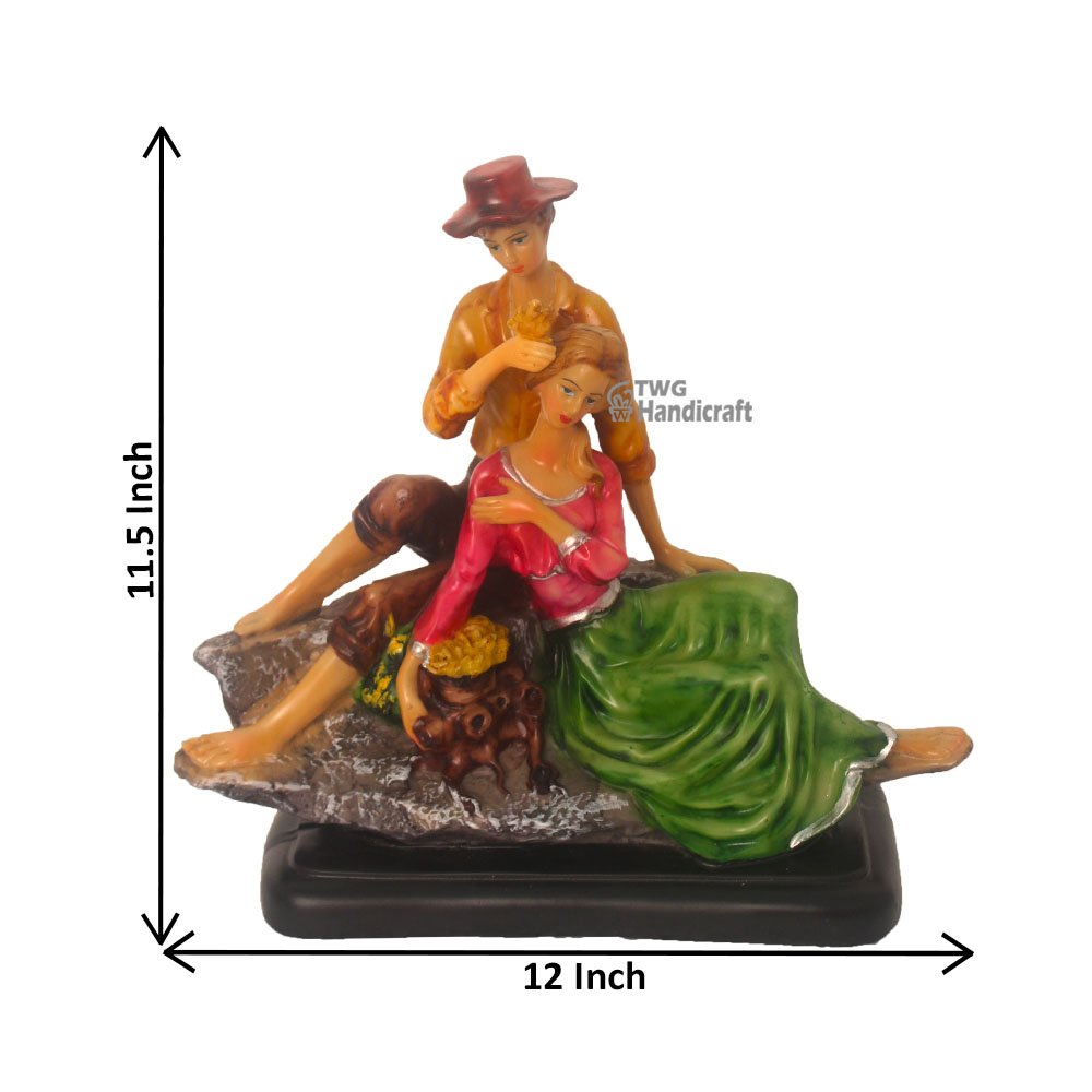 Manufacturer & Supplier of Decorative Couple Statue- TWG Handicraft