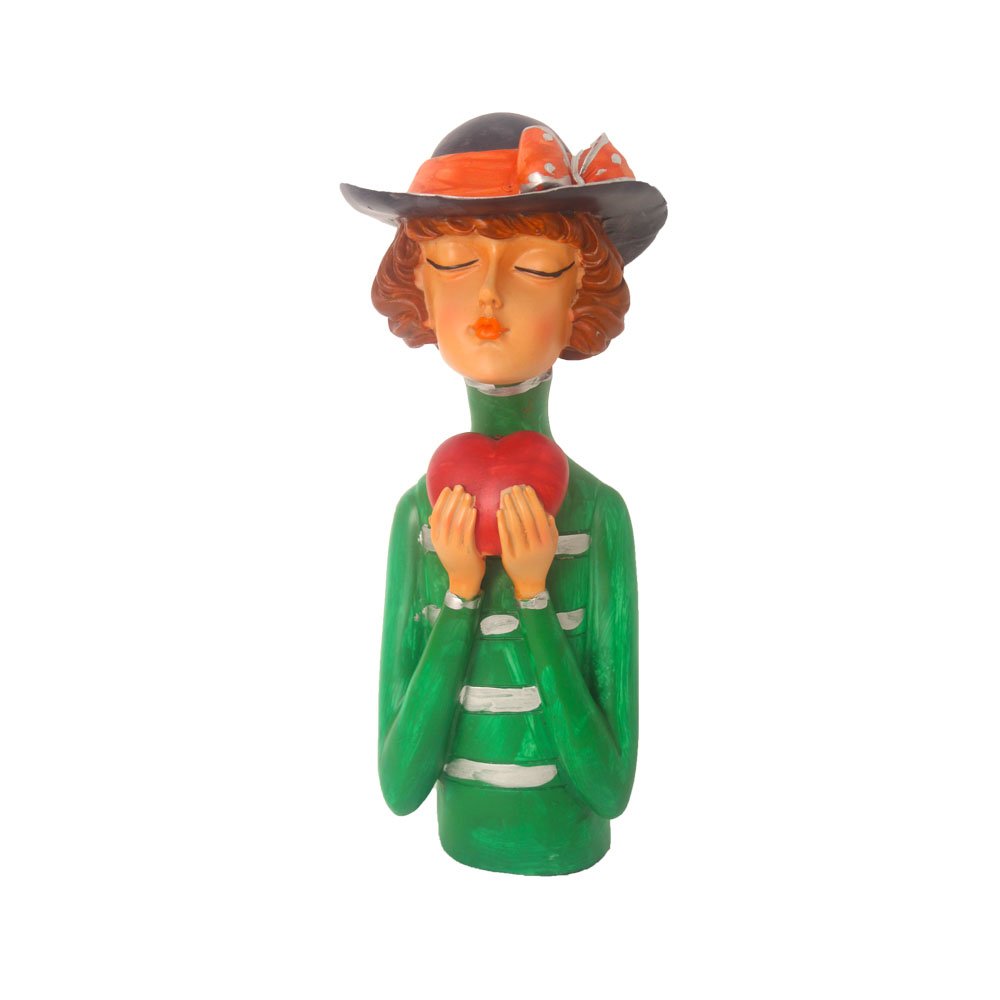 Decorative Girl Statue 13 Inch ( 33.5 cm )