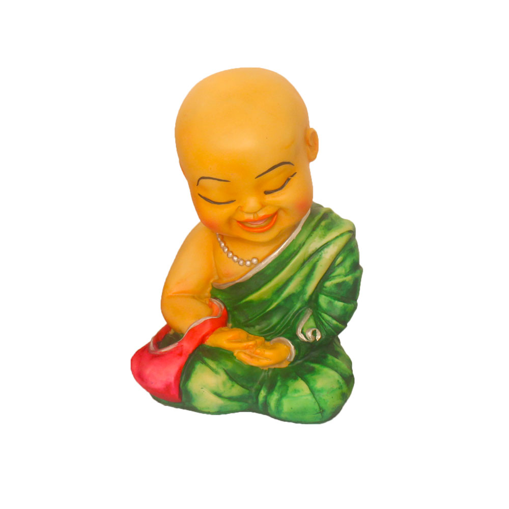 Baby Laughing Buddha Statue 10 Inch