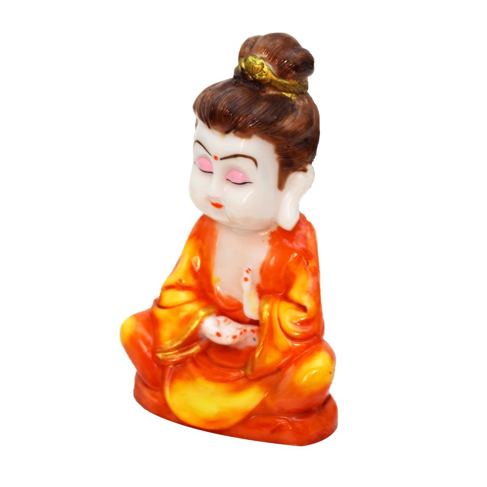 Little Buddha Statue Idol 8 Inch ( 20.5 cm )