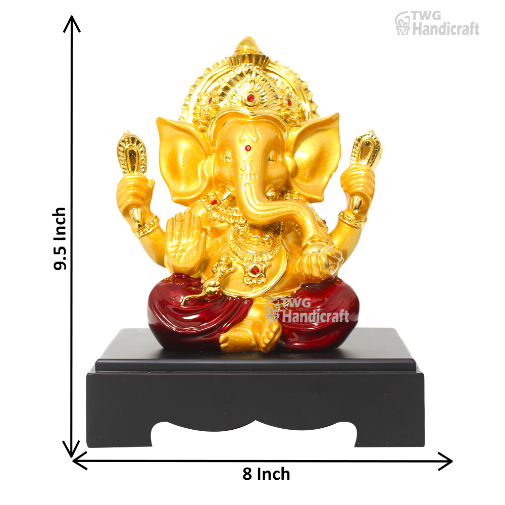 Manufacturer of Gold Plated Ganesh Idol Corporate Gifts for Diwali