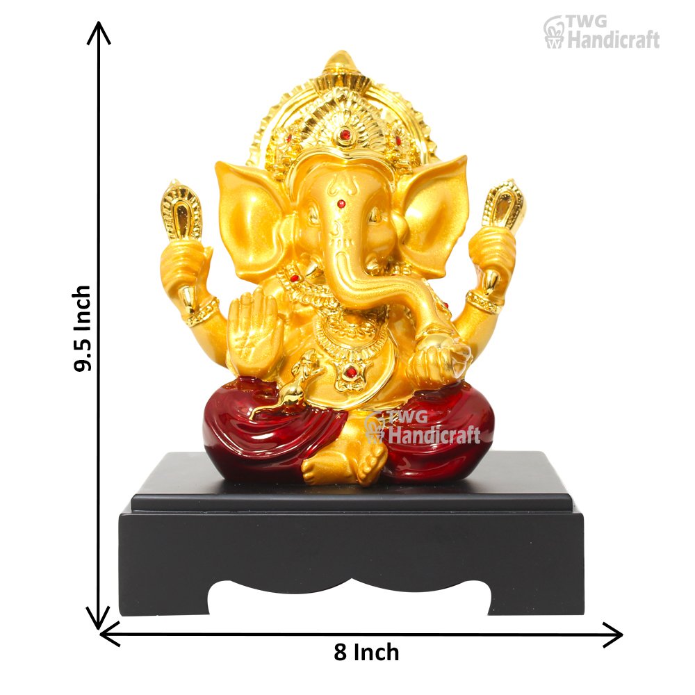 Manufacturer of Gold Plated Ganesh Idol Corporate Gifts for Diwali