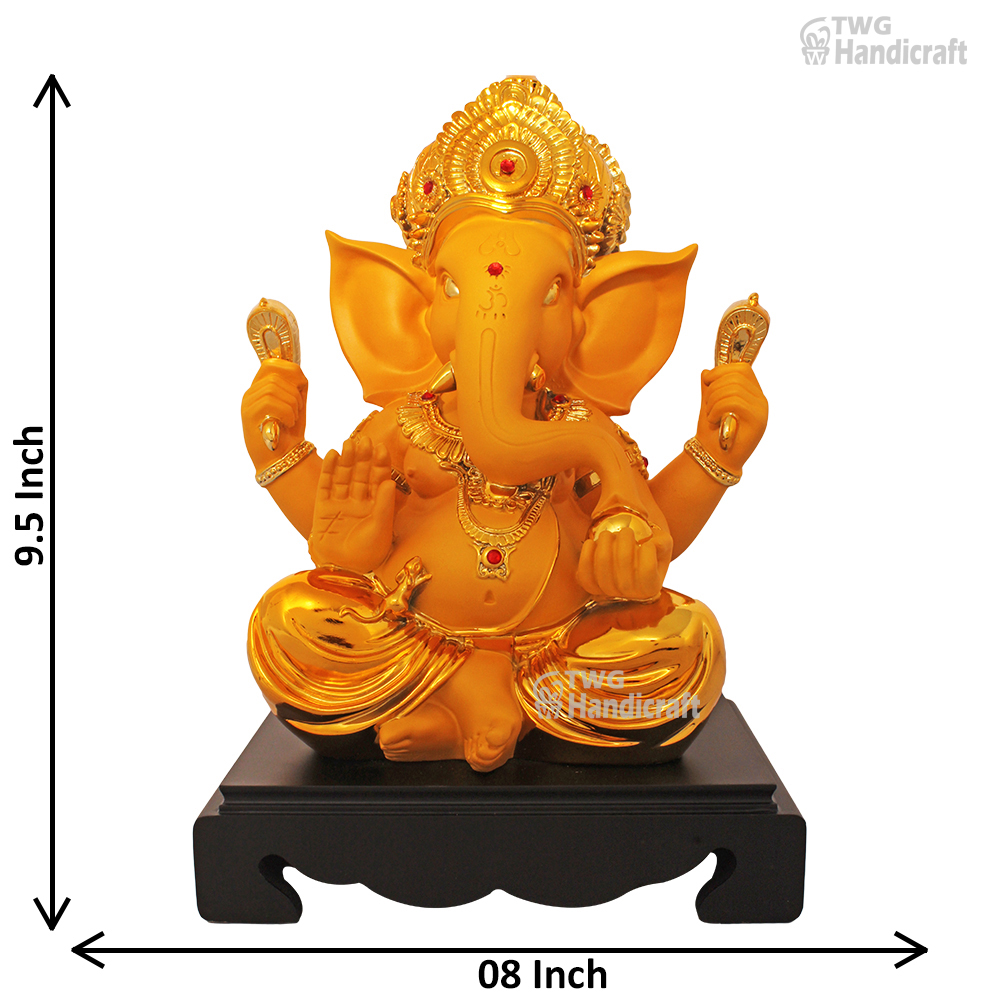 Manufacturer of Gold Plated Ganesh Idol Corporate Gifts Diwali