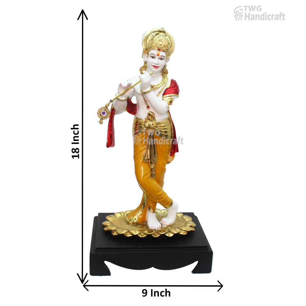 Gold Plated Exporters of Krishna Murti gifts for wedding