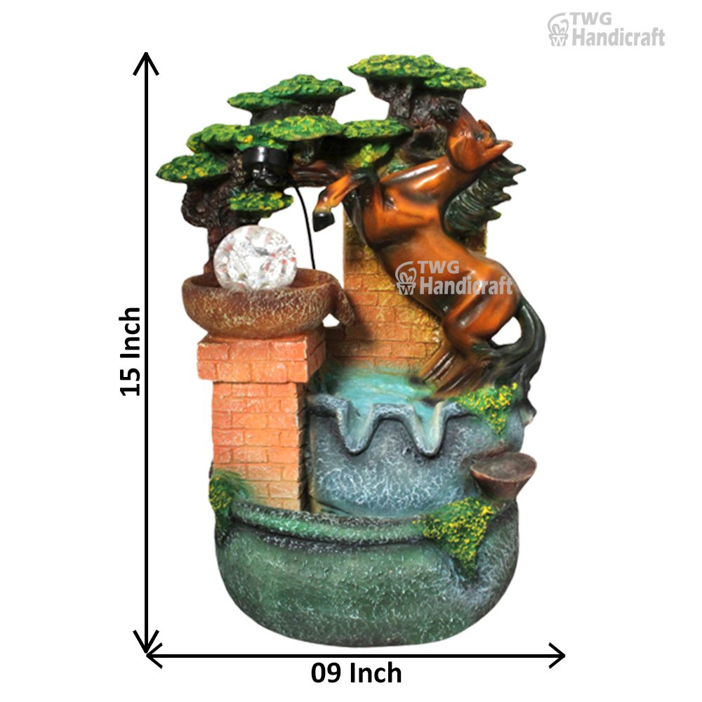 Decorative Water Fountains Wholesale Supplier in India Showpiece Fountain Maker