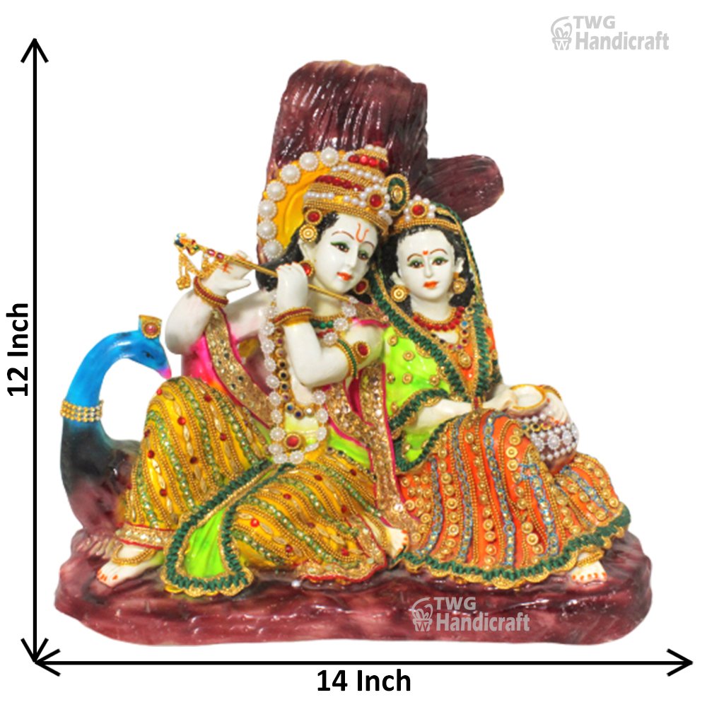 Manufacturer of Radha Krishna Murti gifts for wedding