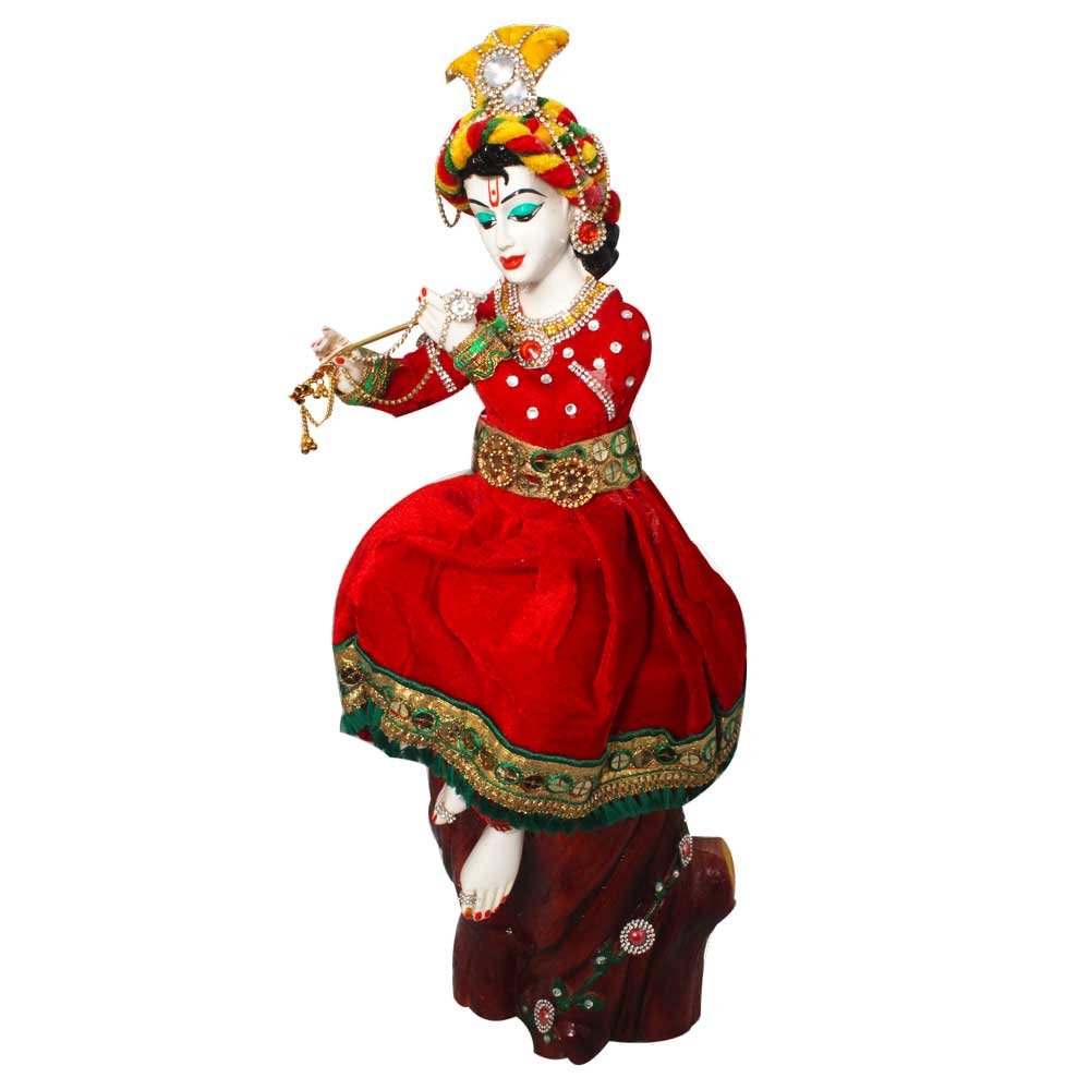 Lord Krishna Statue Murti 21.5 Inch ( 55 cm )