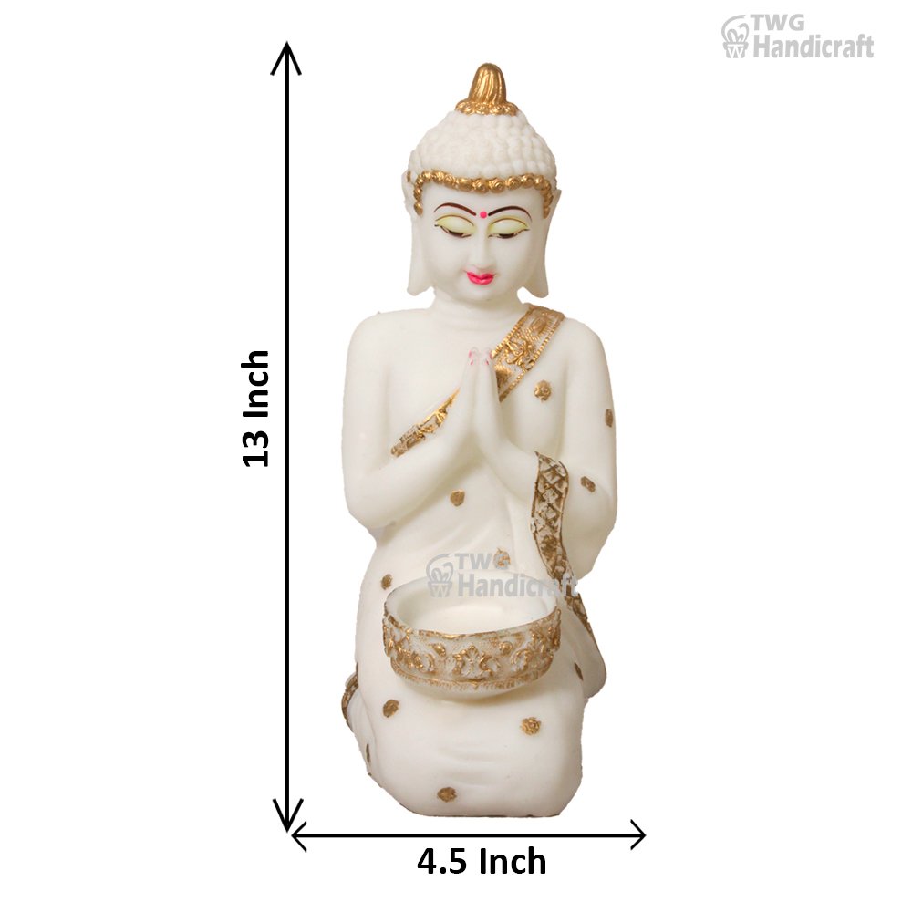 Gautam Buddha Statue Manufacturers in Meerut | Marble Look Buddha Idols