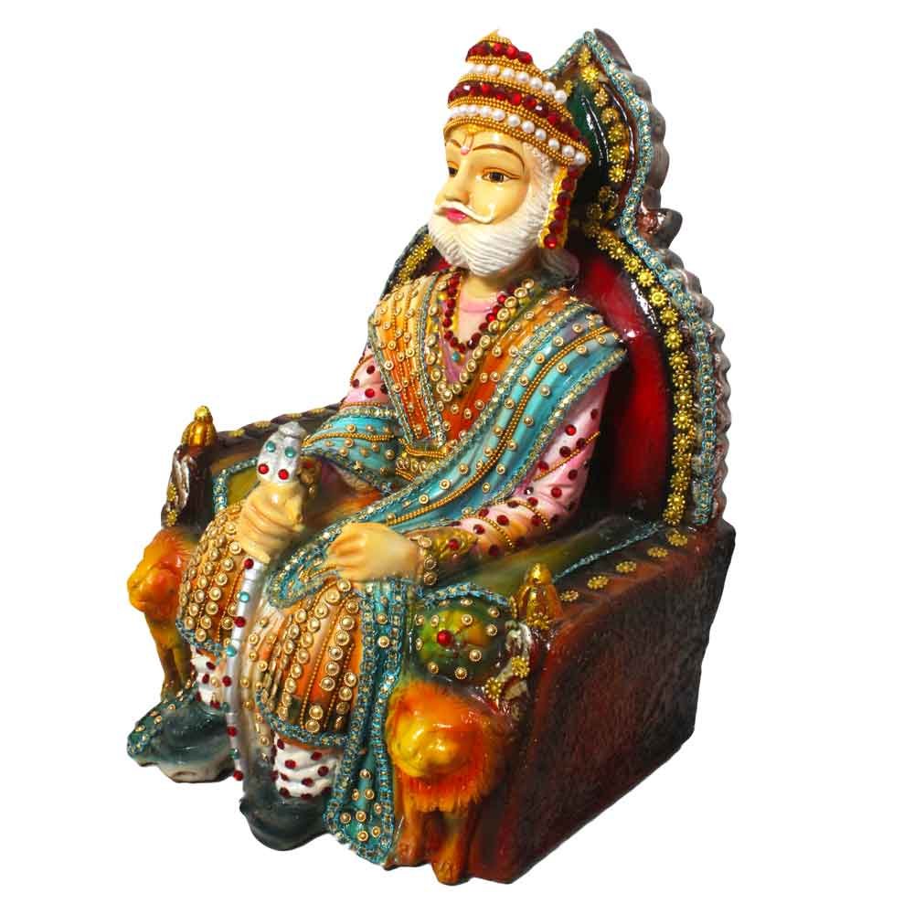Maharaj Agrasen ji Idol Statue 13 Inch ( 33.5 cm )