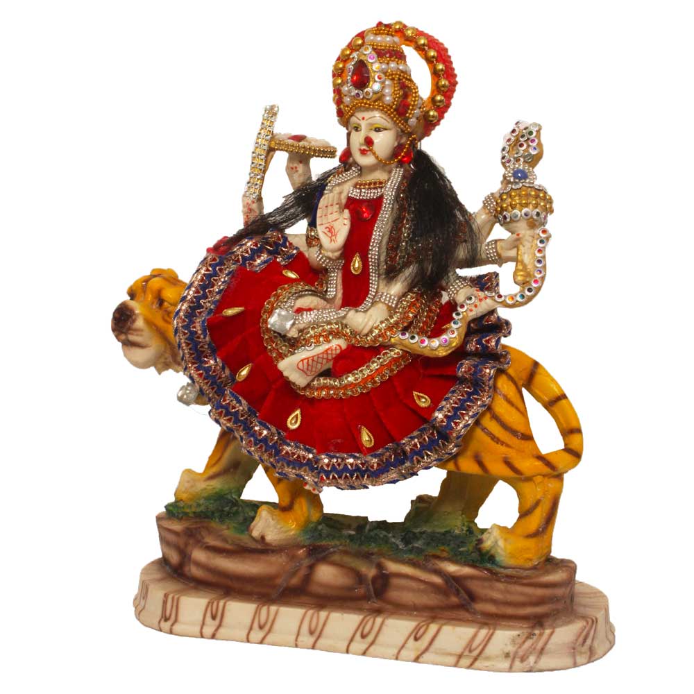 Worship Durga Maa Statue 15 Inch