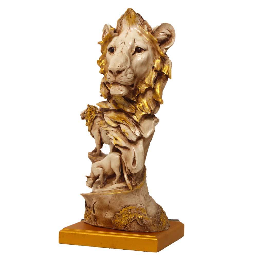 Lion Statue Showpiece 12.5 Inch