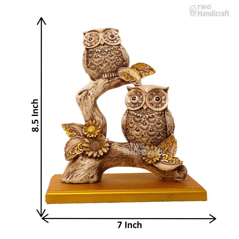 Birds Sparrow Statue Manufacturers in India | Owl Statue Figurine Factory Price