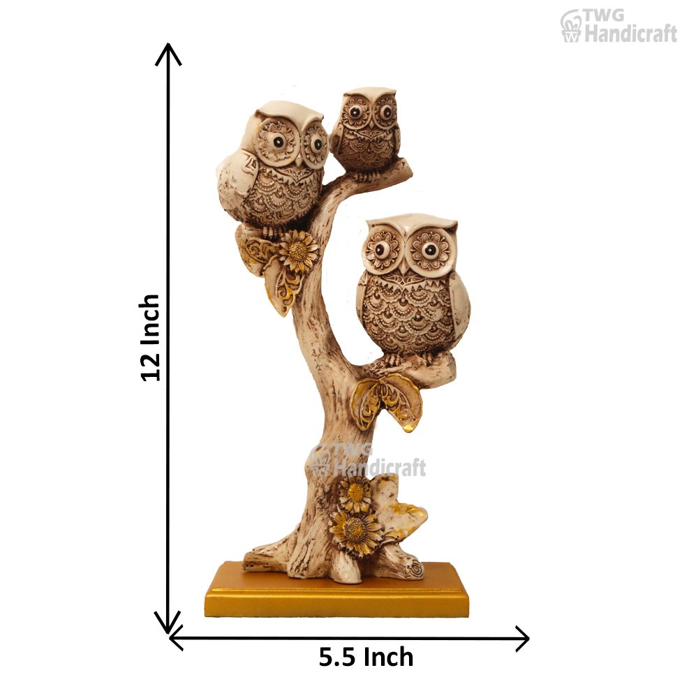 Birds Sparrow Statue Manufacturers in Delhi | Owl Statue Figurine Factory Price