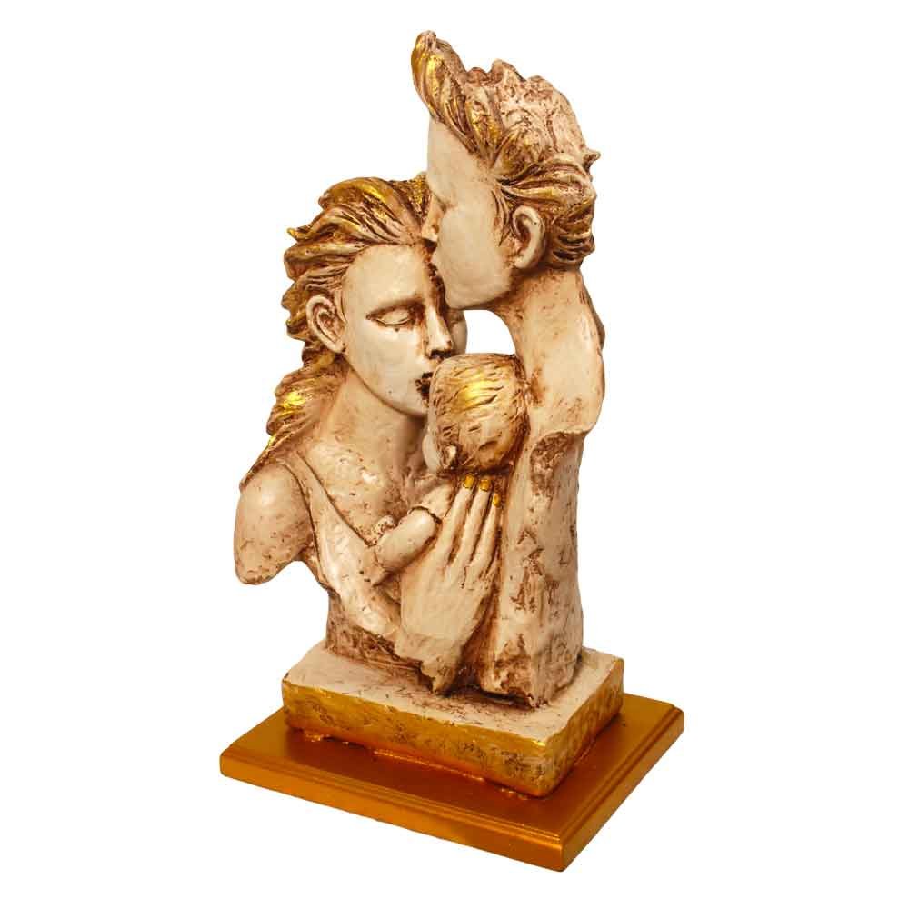 Modern art family  sculpture 13.5 Inch ( 34.5 cm )