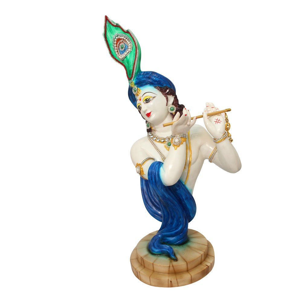 Pankh Krishna Statue Idol 22 Inch ( 56 cm )